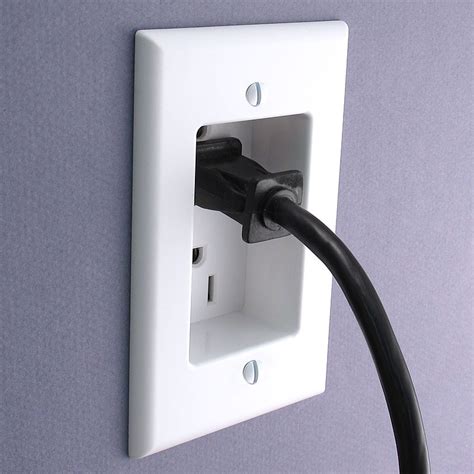 recessed outlet for refrigerator